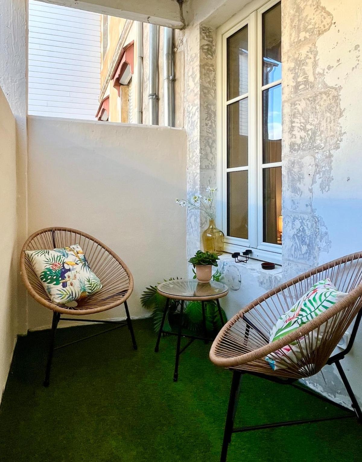 Escapade Vintage Avec Terrasse En Centre Historique Apartman La Rochelle  Kültér fotó